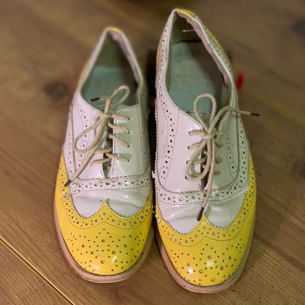 Roger Rabbit patent leather oxfords